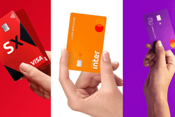 Nubank, Inter ou Santander SX? Saiba qual o melhor cartão de crédito!