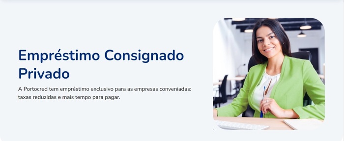 empréstimo consignado PortoCred Privado