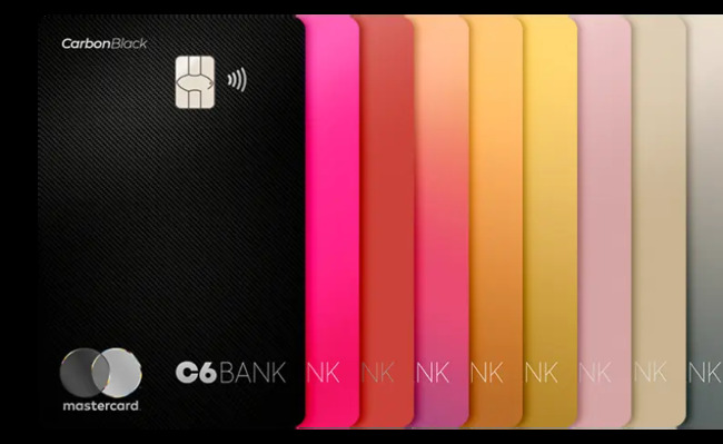 cartão C6 Bank Carbon Mastercard Black