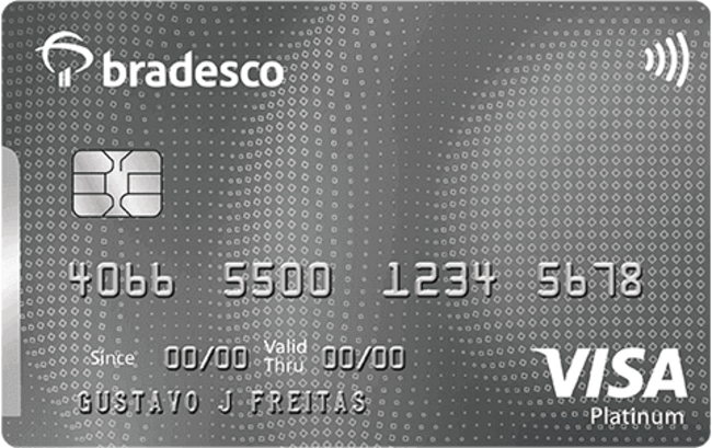 Conheça o cartão Bradesco Visa Platinum