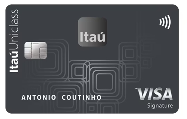 Conheça o cartão Itaú Uniclass Signature